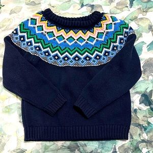 Sz4 Beautiful Argyle Sweater!! Excellent condition!